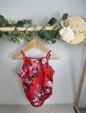 Lipsy Toddler Girls Floral Swimming Costume Bather 2-3 Years