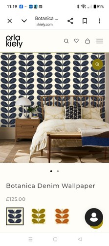 Orla kiely botanica - orla, denim