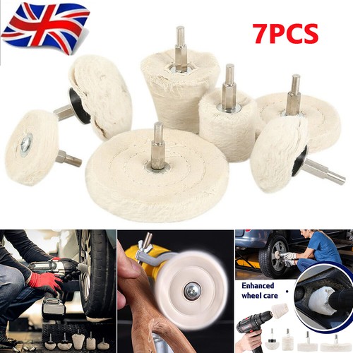 7pc polishing buffing pads mop - buffing,