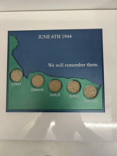 Normandy sand from the day - normandy, d-day