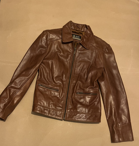 Heeli leather brown - heeli, zip