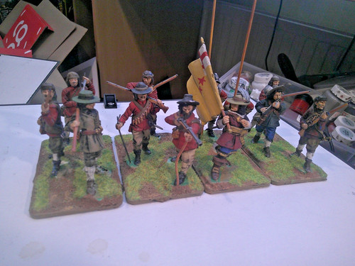 Ecw infantry regt red - infantry, a