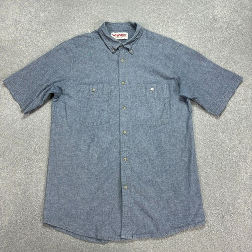 Wrangler denim shirt adult - wrangler,