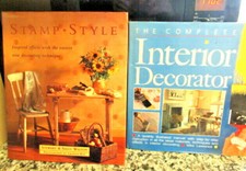 DIY StenciL Interior Home Decorating Stamp Style Inspired Effect Technique Book