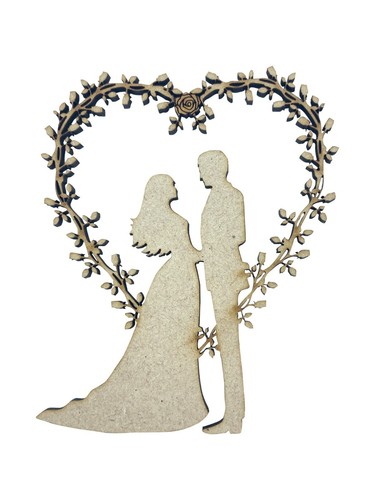 Couple flower heart - 2x, love