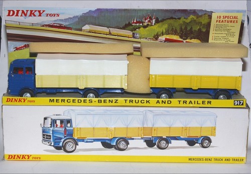 Dinky 917 mercedes benz truck - 917, mercedes-benz
