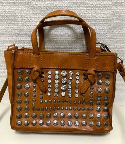 Campomaggi studded leather - studded,