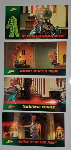 Mars attacks 1996 - 1996, topps