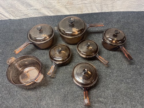 13pc vinatge corning - vinatge,