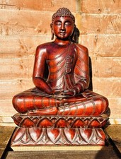 Hand carved wooden - wooden, meditation