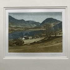 Rolf Parker Print Of Loweswater And Hudson Place A/P