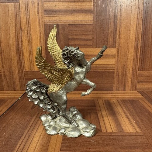 Pewter unicorn pegasus large - pewter,