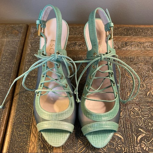 Escada heals shoes - shoes, open
