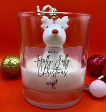 Festive Christmas Candle