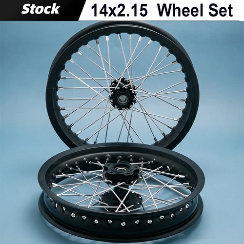 Front rear spoke - 14"x2,15",