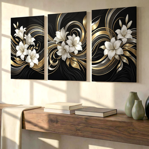 Pieces elegant floral - 3,
