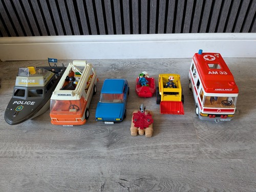 Vintage playmobil with - with, figures
