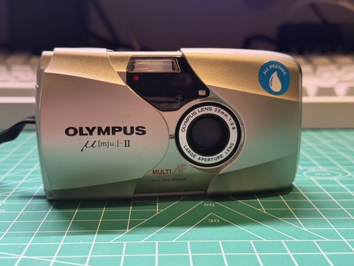 Olympus mju compact film - olympus, mju-ii