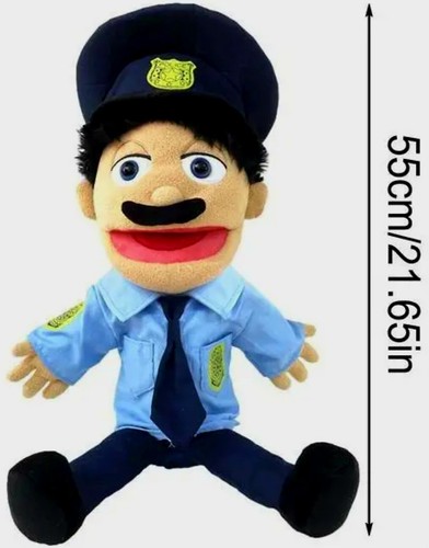 55cm jeffy police officer hand - jeffy,
