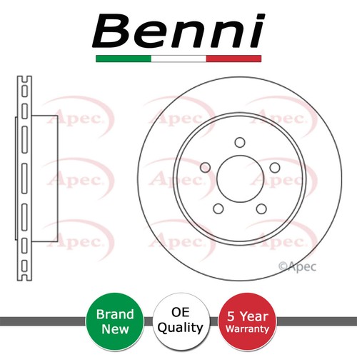 Brake disc rear benni - disc,