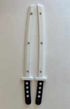 Century Vintage Samurai Sword style Skateboard Rails, choice of 13 colors