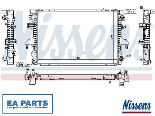 Radiator engine cooling for - engine,