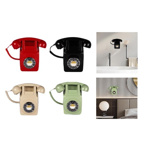 Retro landline phone - phone, wall