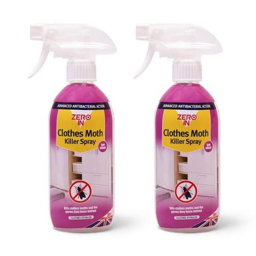 Zero clothes moth larvae - zero,