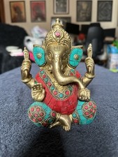 Ganesh brass handmade - handmade, statue