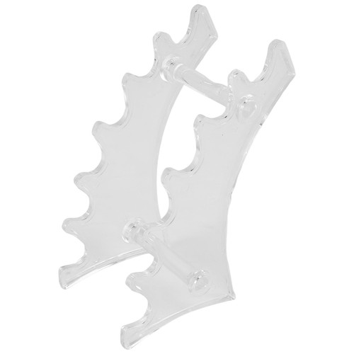Acrylic slots display - acrylic,