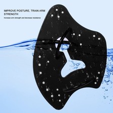 1 Pair Hand Paddles For Swim PP Silicone Adjustable Hand Fin Flipper Flat Paddle