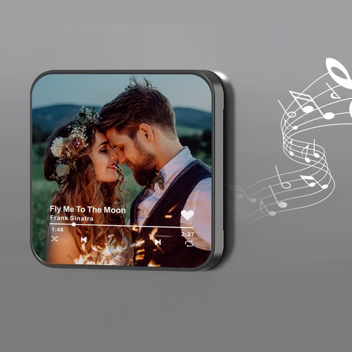 Personalised music fridge - personalised,