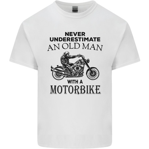 Old man motorbike biker - motorbike,