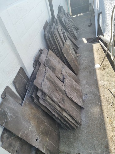 Tonne slate roof tiles