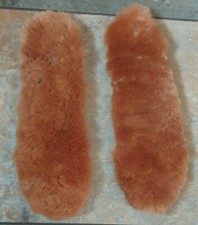 100% British Sheepskin Boot Insoles Adult size 7 - 13 cut to fit ' ~ UK seller