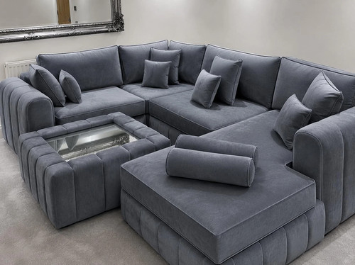 Luxury chaise end - end, u
