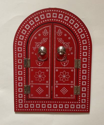 Moroccan shutter mirror with - shutter,