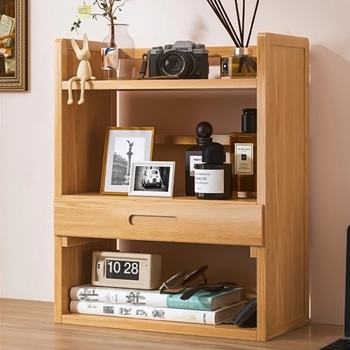 Bamboo desktop bookshelf - bamboo,