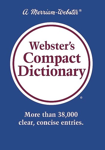 Webster compact dictionary - compact,
