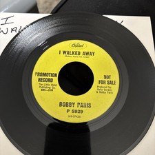 Bobby Paris 'I Walked Away