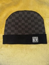 Louis Vuitton Néo Petit Damier Beanie Dark Grey