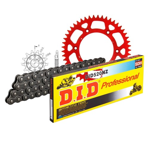 Did motorcycle chain set - motorcycle, alu
