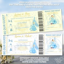 Cinderella Invitations Save