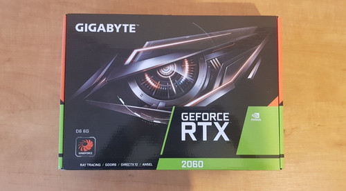 Gigabyte geforce rtx 2060 - 2060, d6