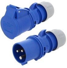 16 Amp 240v Site Trailing Plug