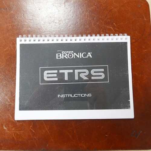 Zenza bronica etrs operating - zenza,