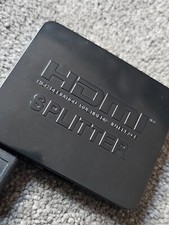 HDMI Splitter 1 Input 2 Output HD Dual Output Adapter Cable 1 In 2 Out Box