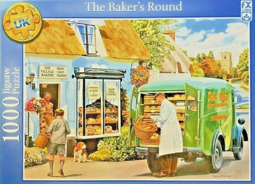 The baker round 1000 - round, piece