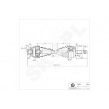 Front Left Drive Shaft Tree