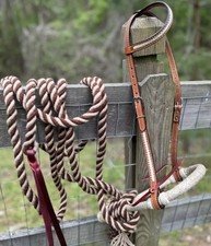 Bitless Hackamore Rawhide